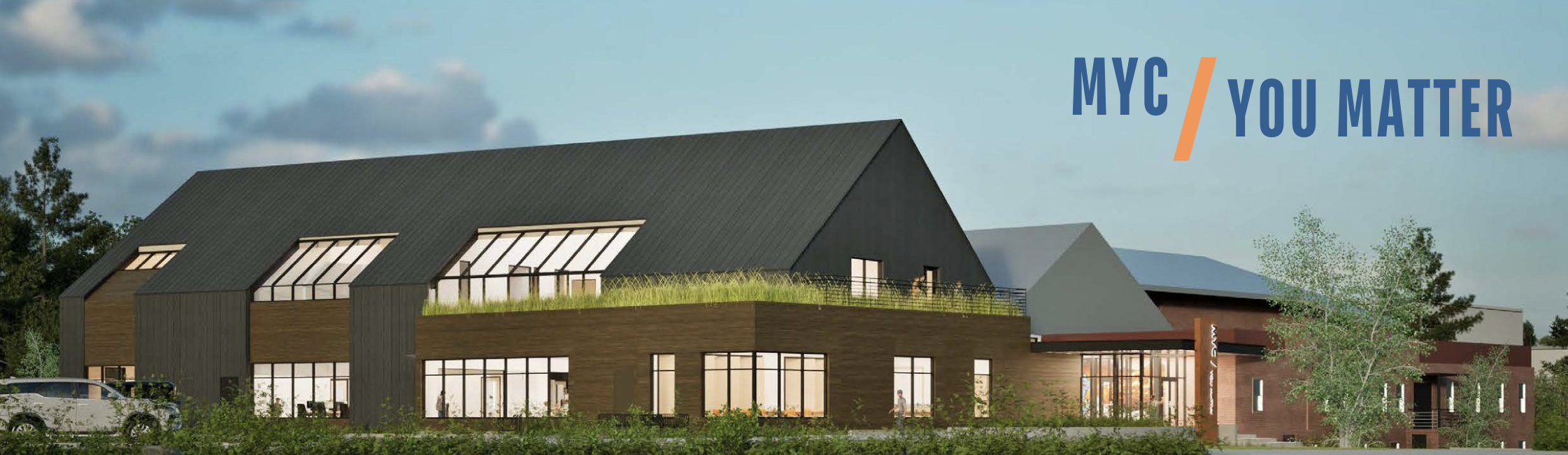 Building Back Side with Logo